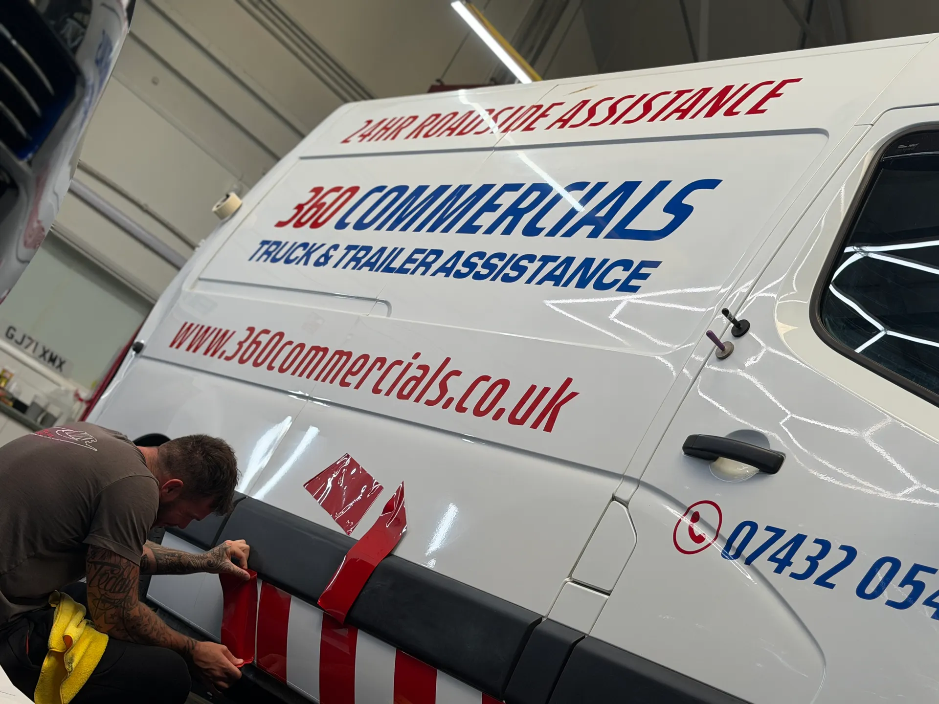 P1 Wraps — Commercial Fleet