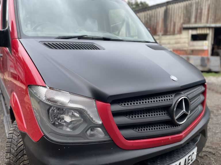 P1 Wraps Bonnet Roof Wraps Van